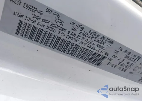 2020 Ram Promaster 1500 High Roof 136 Wb z USA, uszkodzony, nr VIN 3C6TRVBG6LE127235